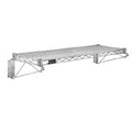 Commercial Chrome Wire Shelving Wall Shelf 18 x 48 - NSF