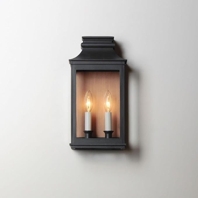 Maxim Savannah VX - 2 Light Outdoor Wall Mount-15.25 Inches Tall and 7.75 Inches Wide-Antique Copper/Black Oxide Finish