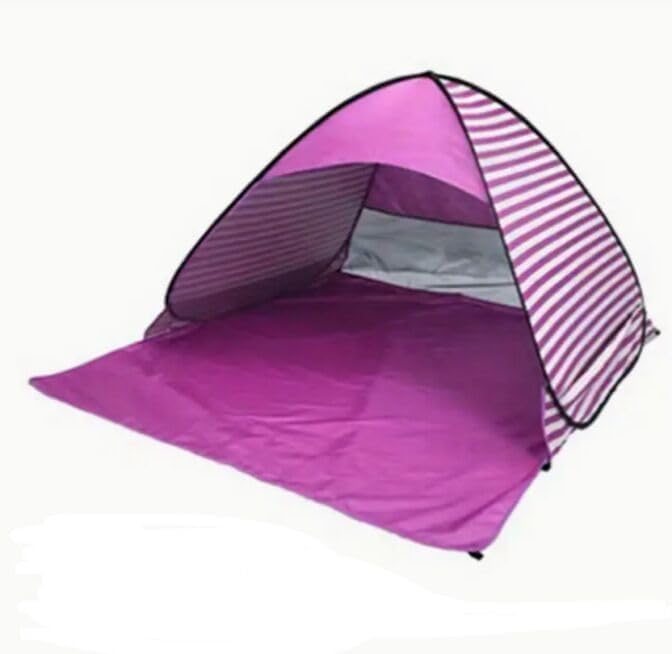 UPF 50+ Pop Up Beach Tent Sun Shelter Portable Anti UV Sun Shade Shelter for 1~3 Person Outdoor Activities Camping Fishing Hiking Picnic Touring