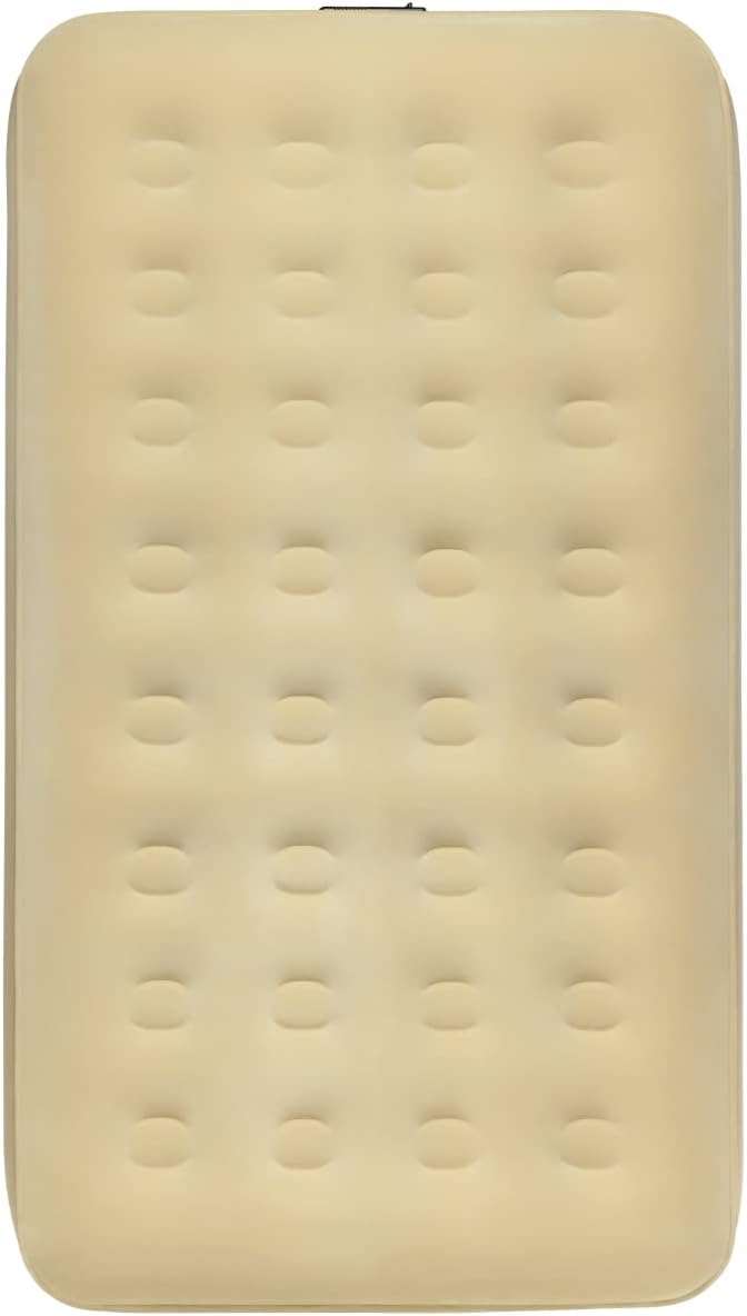 Simpli Comfy Twin Replacement Air Mattress with Built-in Pump – Compatible with EZ Bed Use Alone or with Frame Fast Inflation Portable and Easy Storage