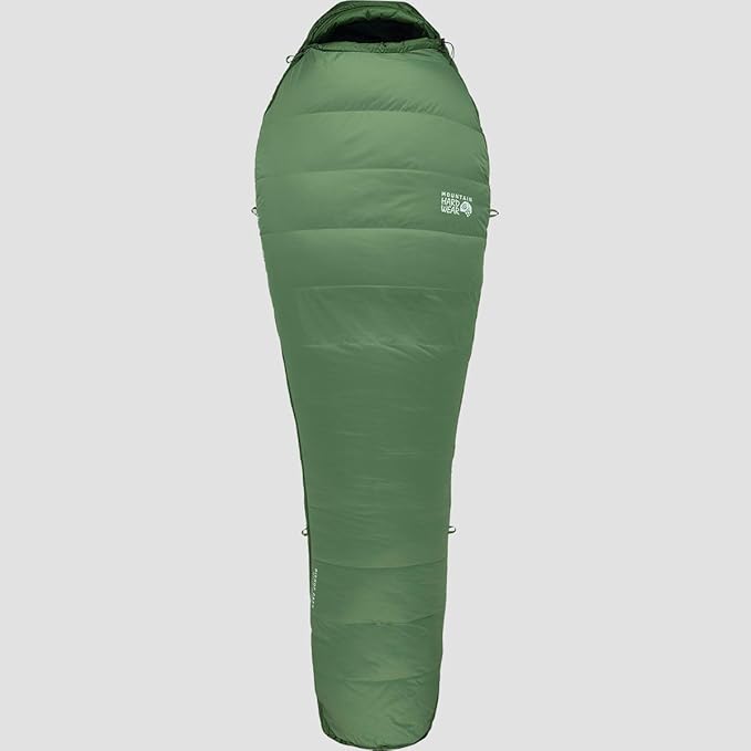 Mountain Hardwear Bishop Pass Sleeping Bag: 30F Down Fernwood Long/Left Zip