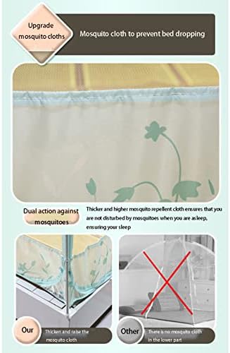 Folding Camping Cot for Adults Heavy Duty Outdoor Bed with Carry Bag Layer Travel Camp Cots Portable Cot Extra WideMosquito Net Bed Netting Bed Canopy Indoor Pop Up Portable Frame Sleeping