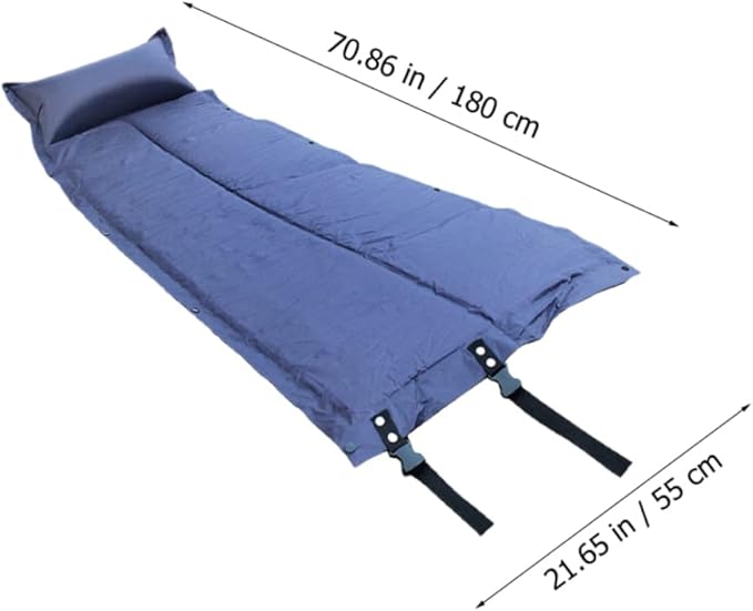 VANZACK Wear Resistant Portable Sleeping Pad Camping Mat with Ergonomic Design Compact Lightweight for Hiking Picnic Outdoor Use