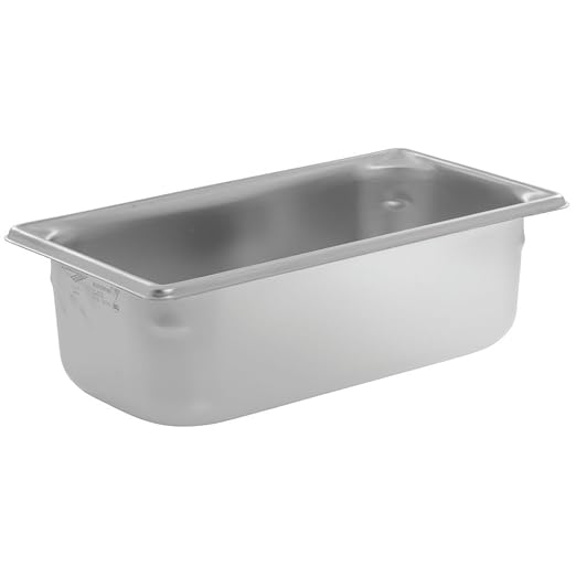Vollrath 4 Deep Super Pan V™ Stainless Steel Third-Size Steam Table Pan