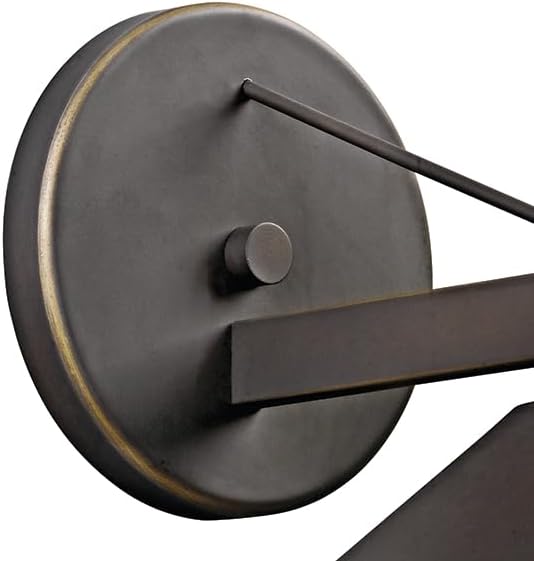 Kichler Ripley 12 Outdoor Wall Light in Olde Bronze® 1-Light Exterior Wall Sconce (12 W x 10 H) 49061OZ