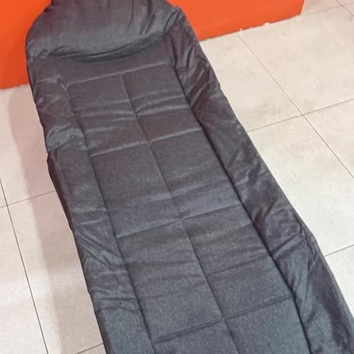 Portable Folding Adult BedAdult Folding Bed Rollaway Beds with Mattresses Thickened Steel Pipe Storage Bag Adjustable Angle Camping Cots for Adults for Camping Office Outdoor Tra