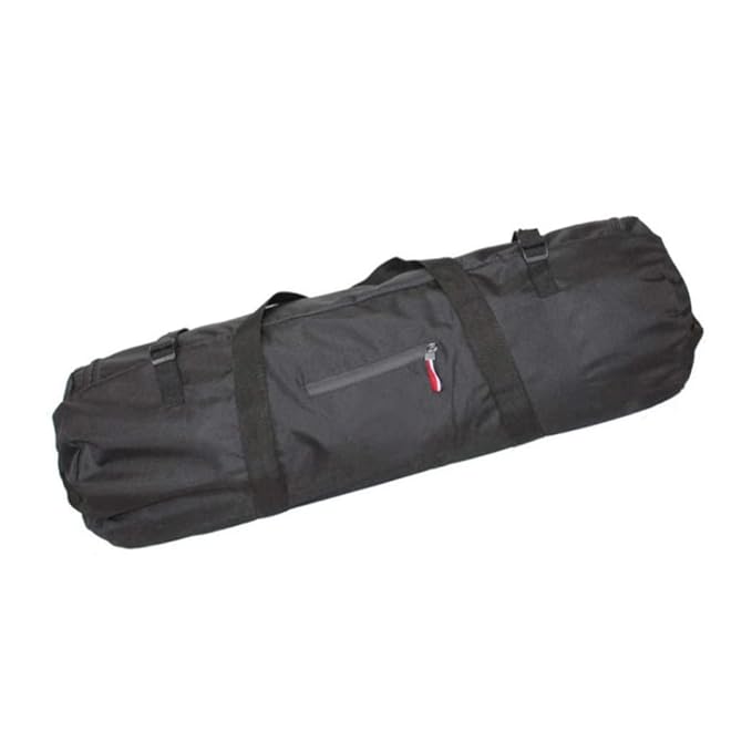 1PC Tent Bag Waterproof Zipper Duffel Bag with Handles 30x10x10 Inch 20KG Heavy Loading Foldable Anti-Theft Camping Tent Storage Bag Carrying Case