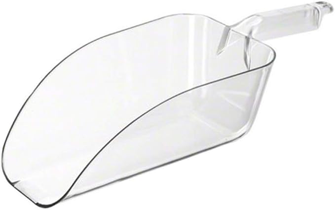 Betolla (2 Pack) 64 oz Polycarbonate Utility Scoops – Heavy-Duty Shatter-Resistant Scoops for Ice Dry Goods Candies Spices Popcorn Flour &amp More