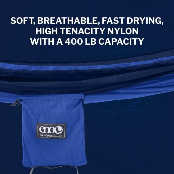 ENO Eagles Nest Outfitters DoubleNest Lightweight Camping Hammock 1 to 2 Person Special Edition Colors ATC