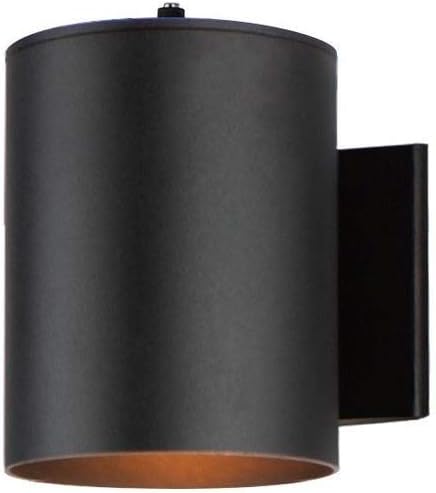 Maxim Outpost - 1 Light Outdoor Wall Mount with PHc-Black Finish