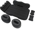 Car Air Mattress Compatible with Maserati GranTurismo Folgore 2024 2025 2026 12 V Pump Sleeping Pad with Headrest &amp Side Guards for Road Trips &amp Car CampingBlack