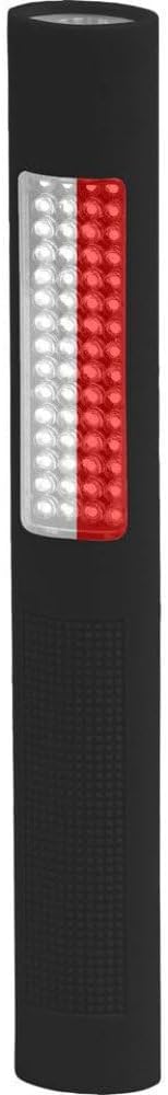 Nightstick NSP-1172 LED Safety Light &amp Flashlight - White &amp Red FloodlightBlack