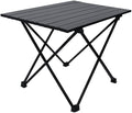 Folding Camping Table Ultra Lightweight and Thickened Aluminum Alloy Outdoor Folding Portable Picnic Table Camp Table Easy to Carry Suitable for Outdoor Picnics BBQ Patio