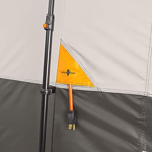 Bushnell Instant Tent | 6 Person / 9 Person / 12 Person Shield Series Instant Tents Cabin Design Perfect for 3 Season Family Camping Hunting and Fishing with Fast Setup | Instant Tents Cabin Design