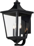 Maxim Sutton Place VX - 3 Light Outdoor Wall Mount-24.75 Inches Tall and 13 Inches Wide