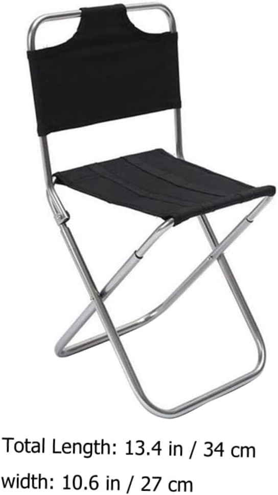Fishing Chair Portable Stool Lawn Chair Camping Essentials Construction Folding for Travel