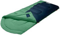 Generic Montauk 40-Degree Cool Weather Semi-Rectangular Big and Tall Sleeping Bag Green