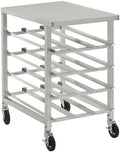 Half Size Mobile Aluminum Commercial Can Rack – Fully Welded (32L-038)