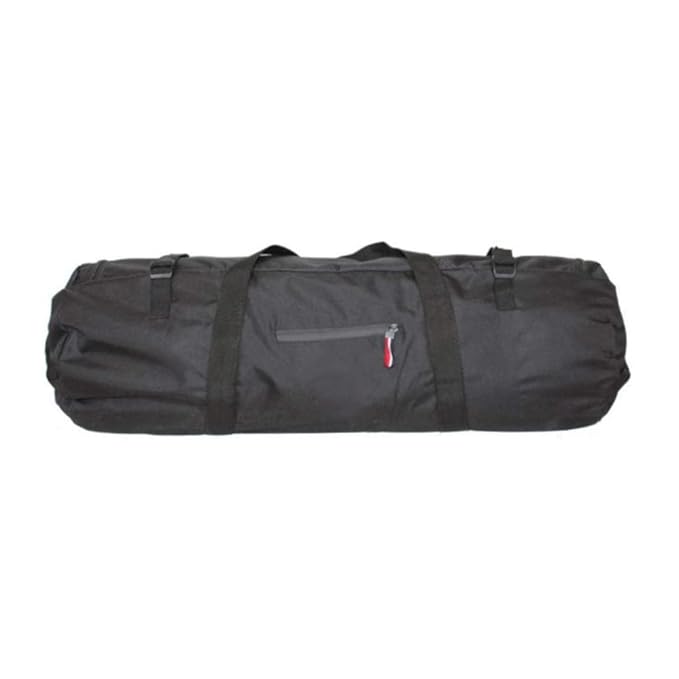 1PC Tent Bag Waterproof Zipper Duffel Bag with Handles 30x10x10 Inch 20KG Heavy Loading Foldable Anti-Theft Camping Tent Storage Bag Carrying Case