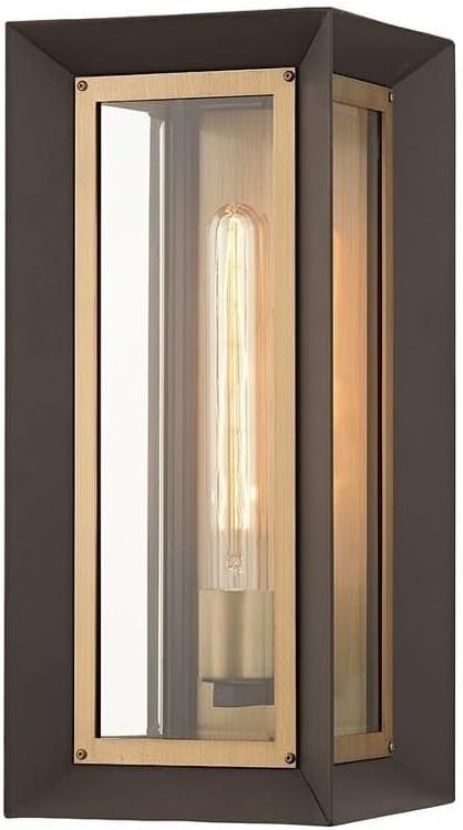 Troy Lighting Lowry - 1 Light Outdoor Wall Mount in Modern Style-17 Inches Tall and 7.5 Inches Wide