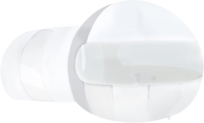 Bubble Tent Dome House Camping Tent 9.8ft 3-5 Person Garden Outdoor Clear Dome Igloo Tent with Air Blower Large Pop Up Screen House for Patios Clear+ White