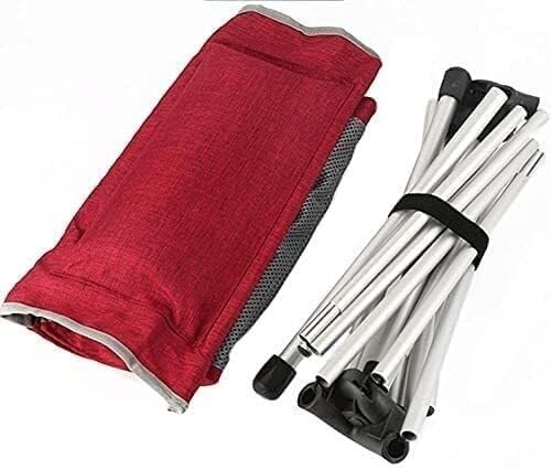 Portable Folding Outdoor Camp Chair with Backrest Lightweight Moon Chair for Fishing Camping and Hiking Aviation Aluminum Alloy