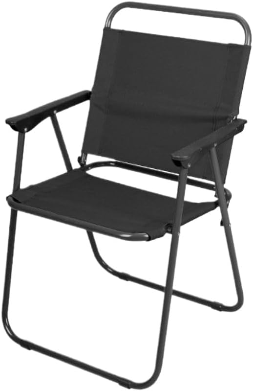 Portable Camping Chair Lightweight Folding Outdoor Chair with Roll Up Top Easy Assembly Durable Design Perfect for Campers Hikers Travelers Family Outings Carry Bag Included