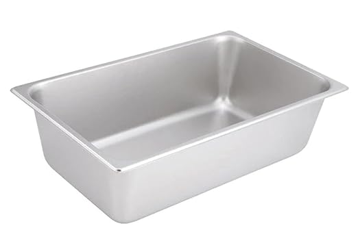 Winco  6-Inch Deep Full Size Steam Table Pan NSF (20.88L x 12.88W x 6.13H)