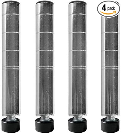 SI Shelving Inc. 6 h Chrome Wire Shelving Posts 4 Count