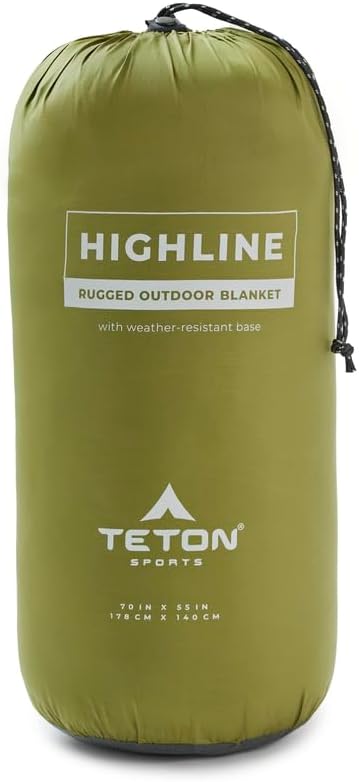 Teton Camp Blanket Outdoor Blanket Machine Washable Picnics Car Camping Overlanding Outdoor Adventure