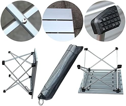 Ultralight Portable Folding Camping Table Compact Tables with Carrying Bag for Outdoor Camping Hiking Picnic