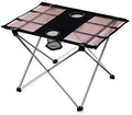 Portable Aluminum Outdoor Folding Table – Lightweight and Foldable – Ideal for Camping Hiking Picnic Travel and BBQ – 43x56x40CM