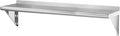 APLSS NSF Stainless Steel Wall Shelf 12 x 48 Inches 255 lb Floating Mount Rack for Commercial &amp Residential Use