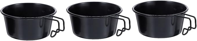 POPETPOP 3pcs Rv Dishes Stainless Steel Pot Handle Metal Camping Cups Mugs Camping Cooking Pot
