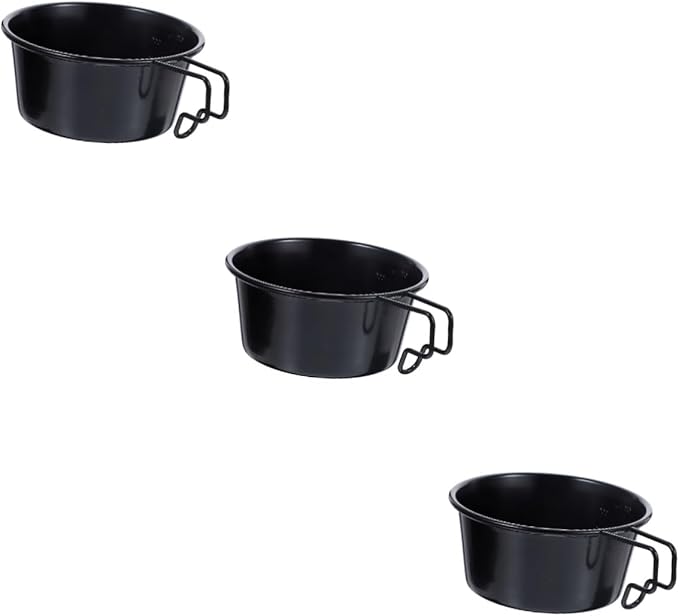 Mipcase 3pcs Stainless Steel Camping Bowl Lightweight Dish for Outdoor Cooking Picnic to Clean Smooth Camping Accessory for Food Preparation