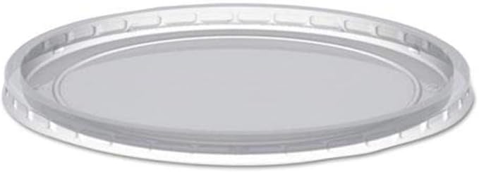 Anchor Packaging MicroLite Deli Tub Lid Inside-Cap Fit Fits 8-32 oz Containers 4.56 Diameter x 0.26h Clear Plastic 500/Carton