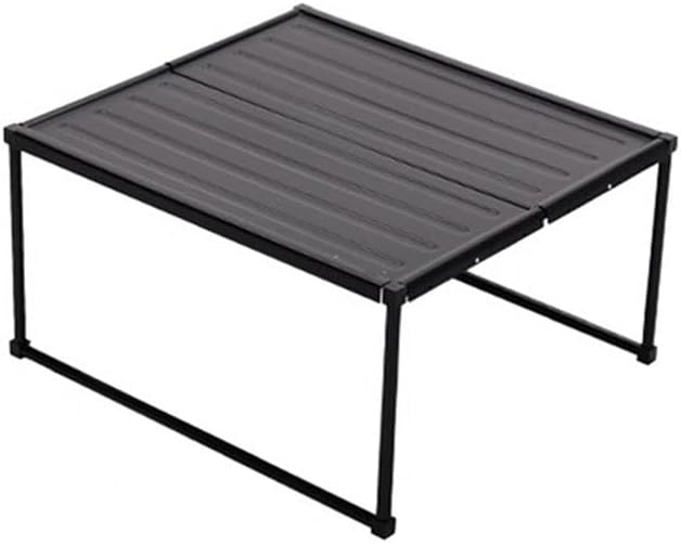 Dirt- and Stain-Resistant Outdoor Folding Camping Table Portable Multifunctional Table Lightweight and Sturdy Backpacking Table Suitable for Outdoor Camping Picnics Barbecues Beaches