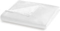 YnM Exclusive Cooling Duvet Cover for Weighted Blankets with 16 Strings (White 48x72)