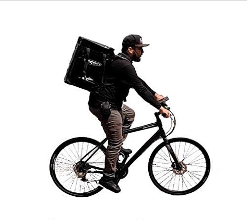 PK-66V: Insulated Food Delivery Backpack16 L x 12 W x 18 H Top LoadingTake Out Bag Thermal Delivery Bag Pizza Delivery Backpack Matte Waterproof Middle