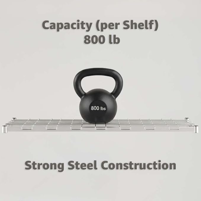 24 x 48 NSF Two-Tier Keg Rack for Beverage Storage Commercial Wire Dunnage Rack 800 lb per Shelf
