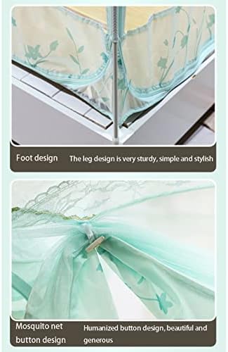 Folding Camping Cot for Adults Heavy Duty Outdoor Bed with Carry Bag Layer Travel Camp Cots Portable Cot Extra WideMosquito Net Bed Netting Bed Canopy Indoor Pop Up Portable Frame Sleeping
