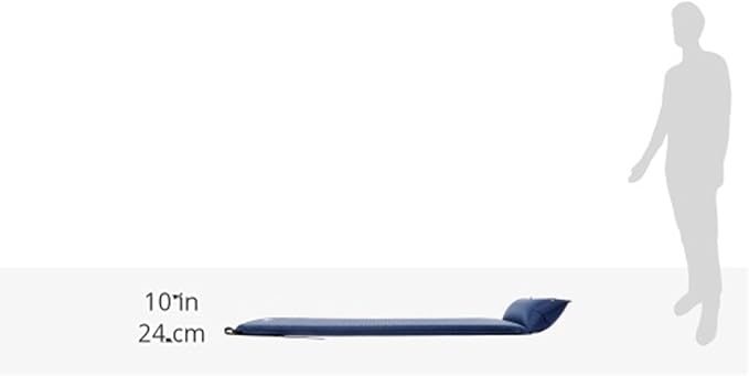 Coleman Self-Inflating Sleeping Pad with Pillow Lightweight Inflatable Camp Pad with Extra Support &amp Quick Deflation No Air Pump Needed