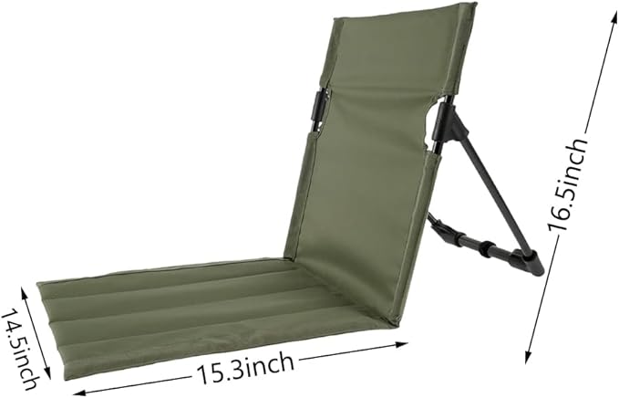 2 Pack Outdoor Camping BackrestsLightweight Foldable ChairaPark Leisure backrestBeach Portable Single Lazy ChairAluminum Lazy Backrest for for Lawn Outdoor Movie and Travel