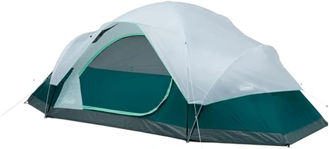 Coleman Blue Springs II 8-Person Family Tent Grey