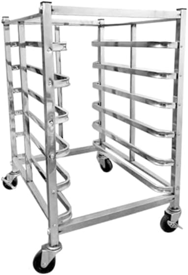 6-Tier Sheet Pan Rack for 16 x 24 Pans Compatible with Electrolux Ovens for Bakery and Restaurant Use