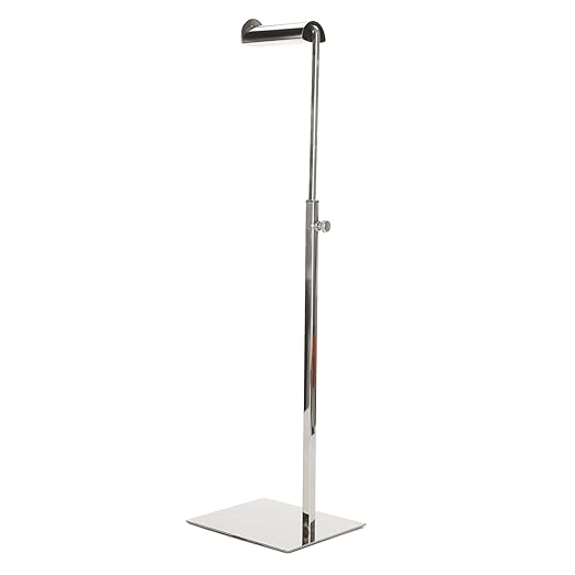 Bags Display Rack Stainless Steel Handbag Display Holder for Clothing Shops Shopping Malls Mirror - Stylish Multifunctional Design Durable Rust Easy Installation (Mirror Silver)