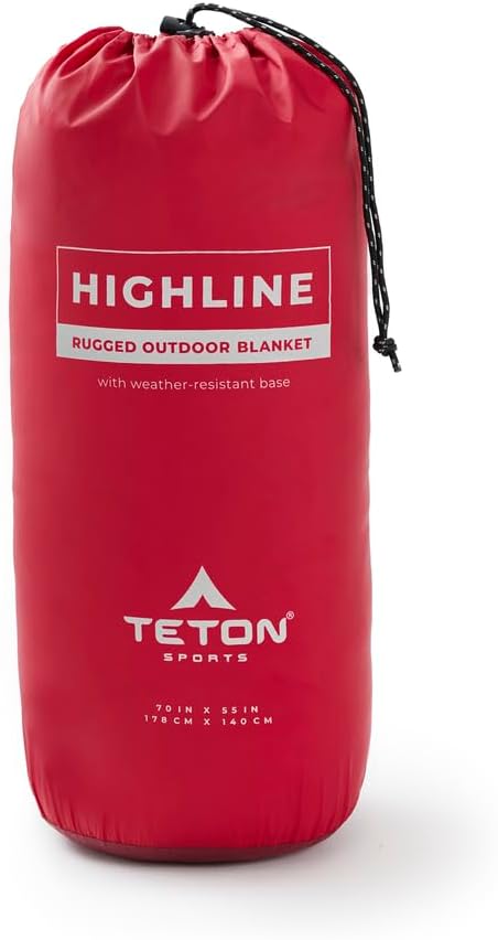 Teton Camp Blanket Outdoor Blanket Machine Washable Picnics Car Camping Overlanding Outdoor Adventure