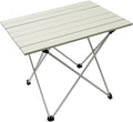 Picnic Folding Table Ultralight Portable Folding Camping Table Aluminum Alloy Outdoor Foldable Travel Picnic Hiking DeskFurniture with StorageBag Outdoor Camping Table Hiking Camping Table
