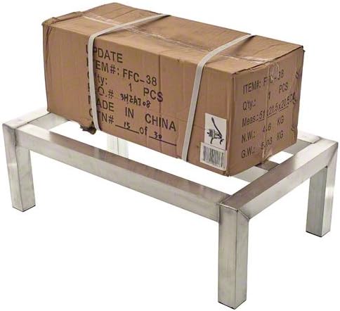 Update International Aluminum. Dunnage Rack 14in x 24in