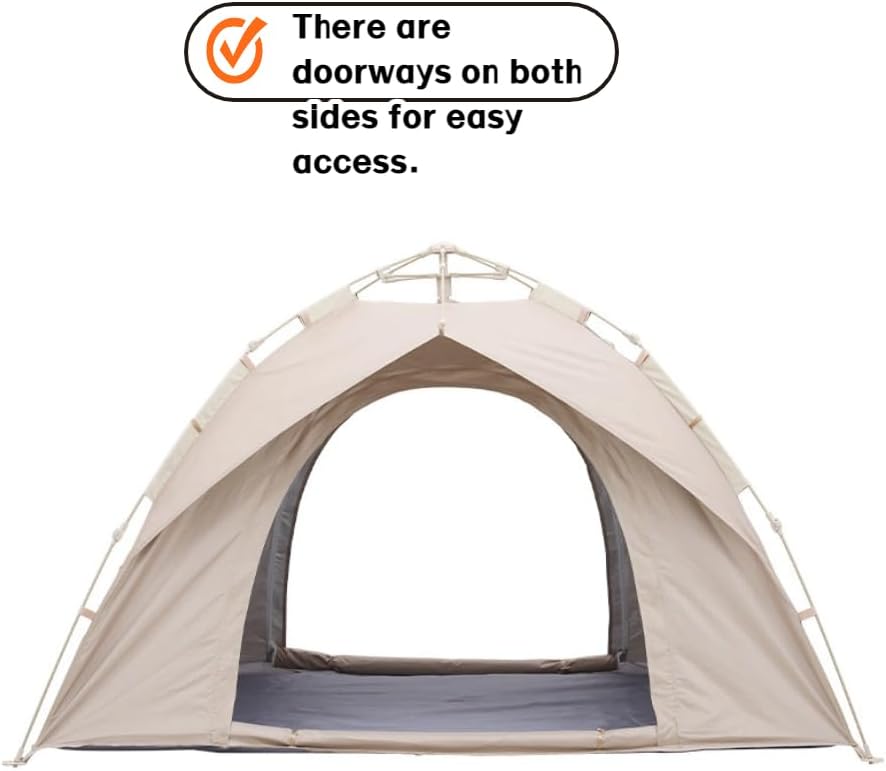 2-4 Tent Camping Tent with rain Protection Device Waterproof Camping Tent Easy to Build Portable Family Tent with Windows.